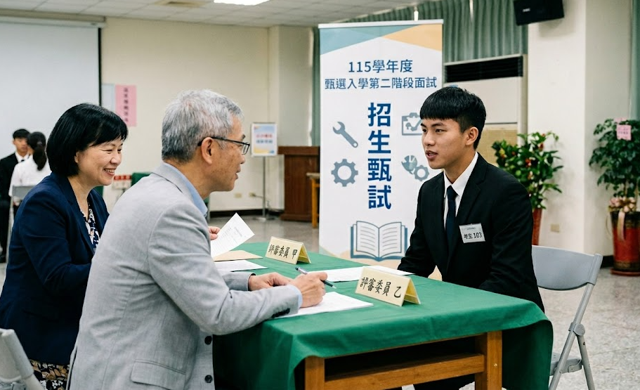 統測一階志願選填結束！高職生二階備戰攻略：學習歷程、AI 模擬面試